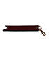 Mulberry Snap Hook Keyring, back view